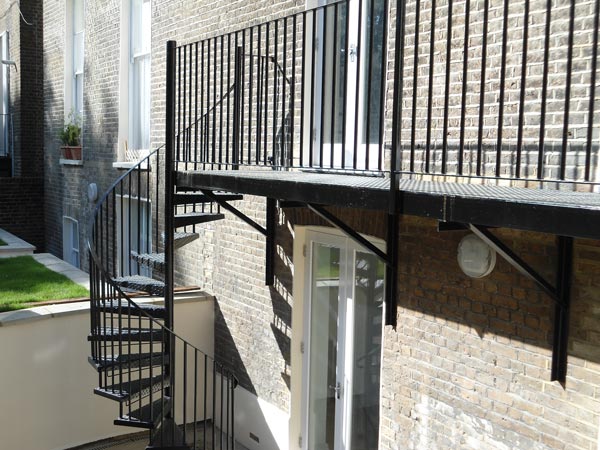 Steel Sprial Staircase London