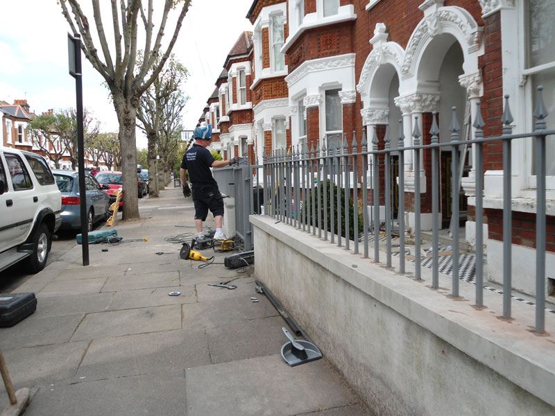 Wrought Iron Railings London – Clapham