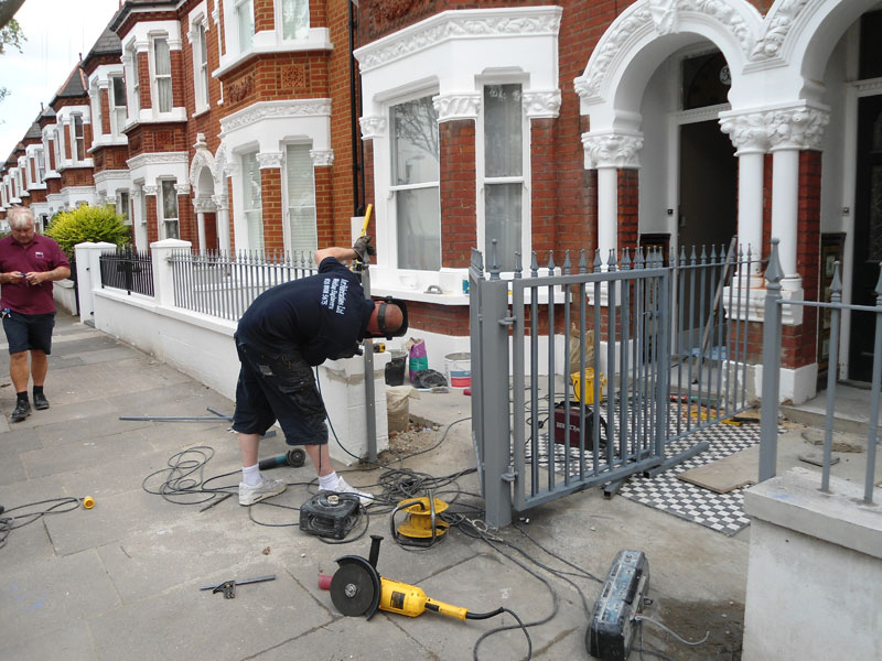 Wrought Iron Gate London