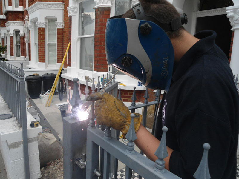Wrought Iron Railings Clapham