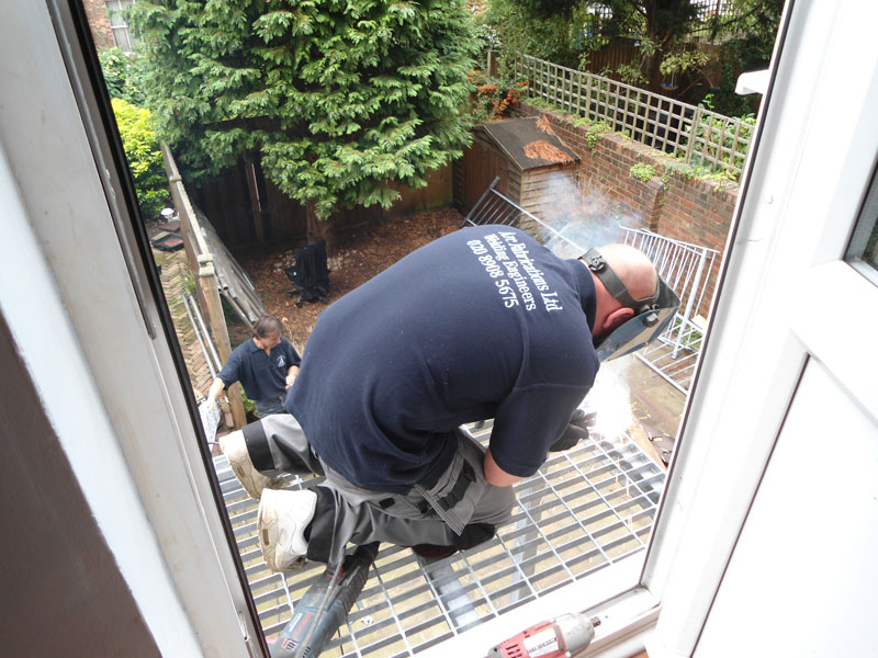 Galvanised Steel Balcony London