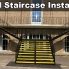 Outdoor Access Staircase For North London Collegiate School In Stanmore