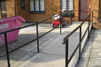 Disabled Handrail Construction in Southwark, London