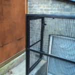 Steel Security Window Cage London - Access Door