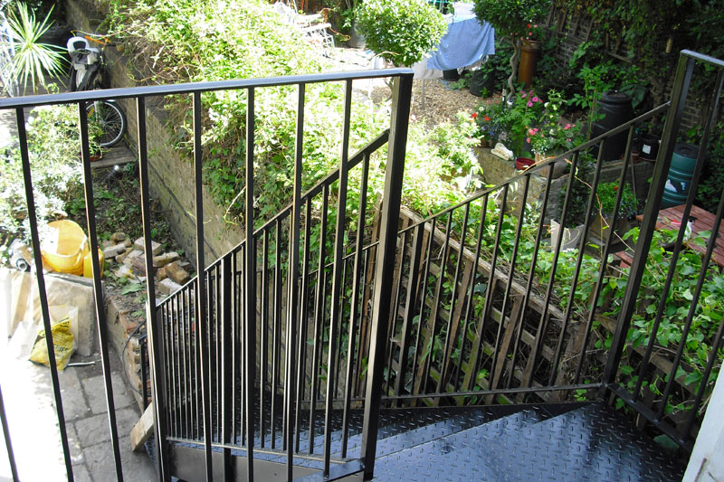 Outdoor Steel Staircase London
