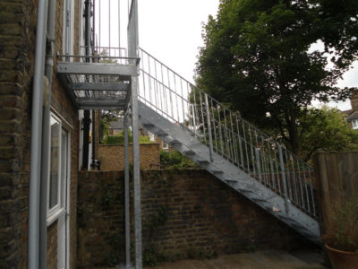 Steel Staircase & Balcony London
