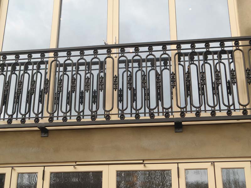 Juliette Balcony Railing Fabrication and Installation in Woking, Surrey