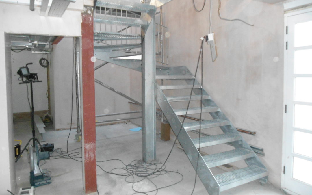 Steel Staircase Fabrication – Ladbroke Grove