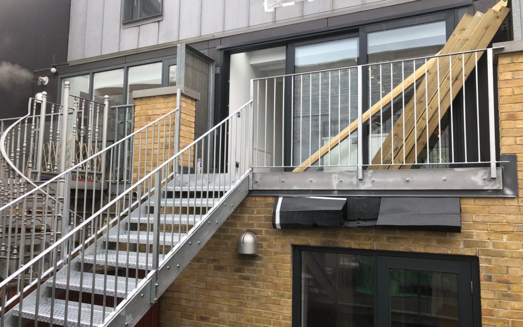 Rear Access Staircase in Hackney